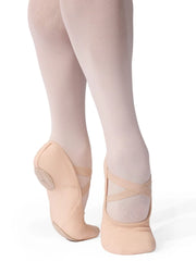 2037 CAPEZIO HANAMI LIGHT PINK STRETCH CANVAS BALLET SHOES