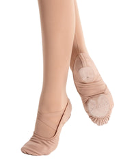 2037 CAPEZIO HANAMI LIGHT SUNTAN STRETCH CANVAS BALLET SHOES
