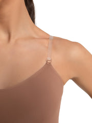 3532 Adults Camisole w/Clear Straps