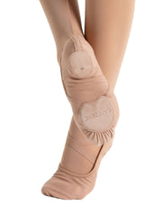 2037 CAPEZIO HANAMI LIGHT SUNTAN STRETCH CANVAS BALLET SHOES