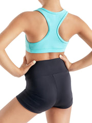 TB131C Girls High Waisted Short