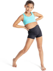 TB131C Girls High Waisted Short