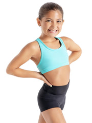 TB131C Girls High Waisted Short