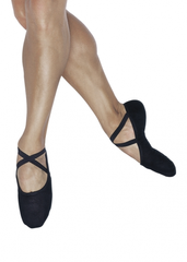 PUMP MENS CANVAS SPLIT SOLE