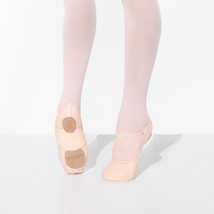 2037 CAPEZIO HANAMI LIGHT PINK STRETCH CANVAS BALLET SHOES