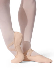 2037 CAPEZIO HANAMI LIGHT PINK STRETCH CANVAS BALLET SHOES