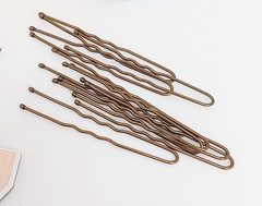 FH2 - Lot de 60 épingles à cheveux en forme de U de 7,6 cm 